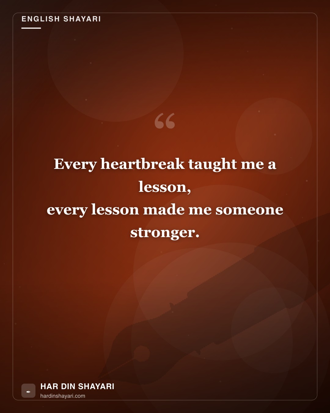 English Me Shayari