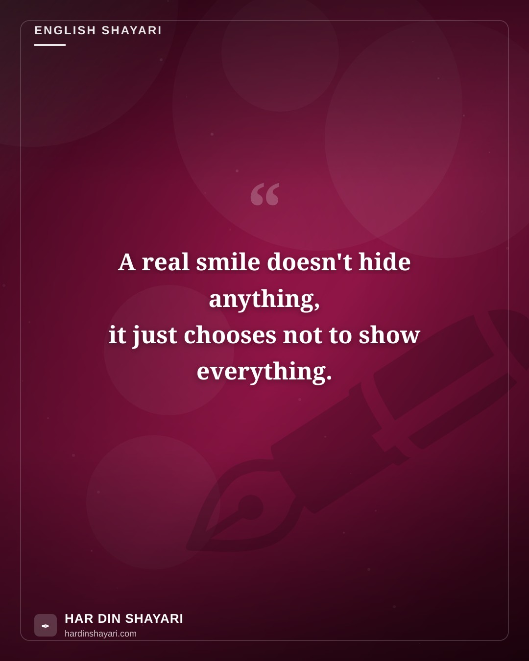 Hasi Shayari English