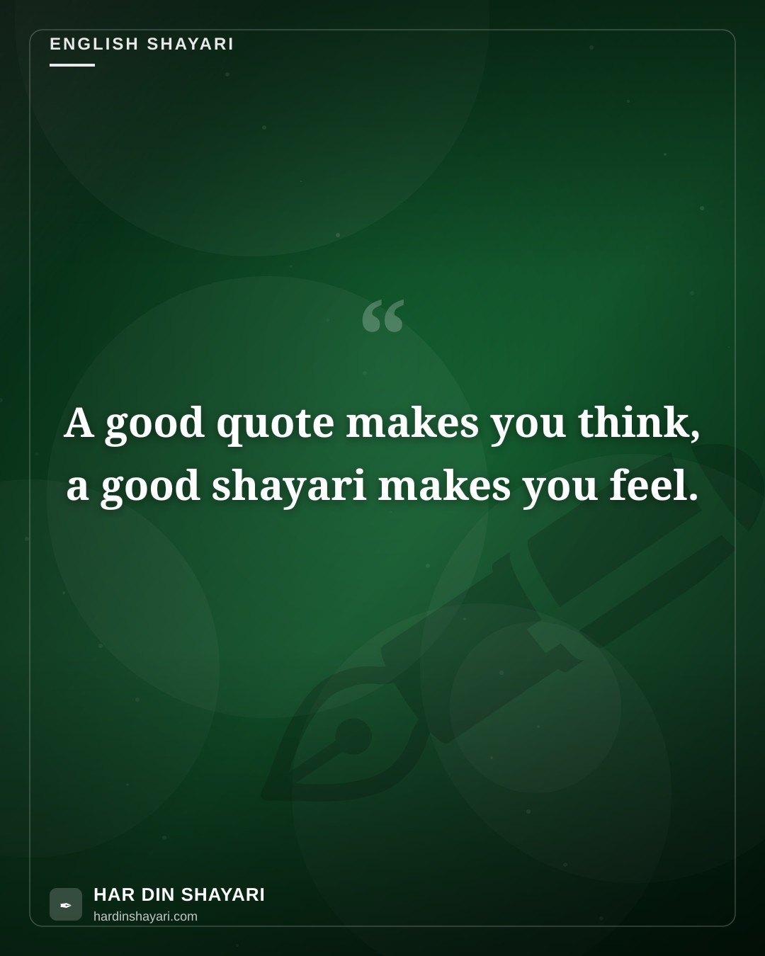 Quotes Shayari in English