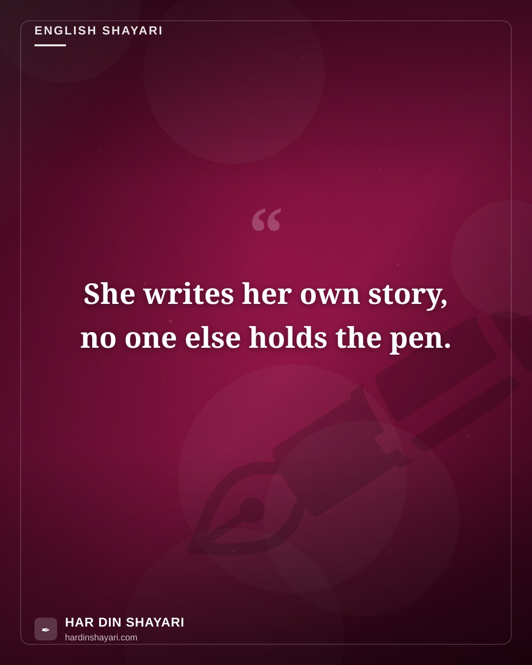 Shayari for Girls in English