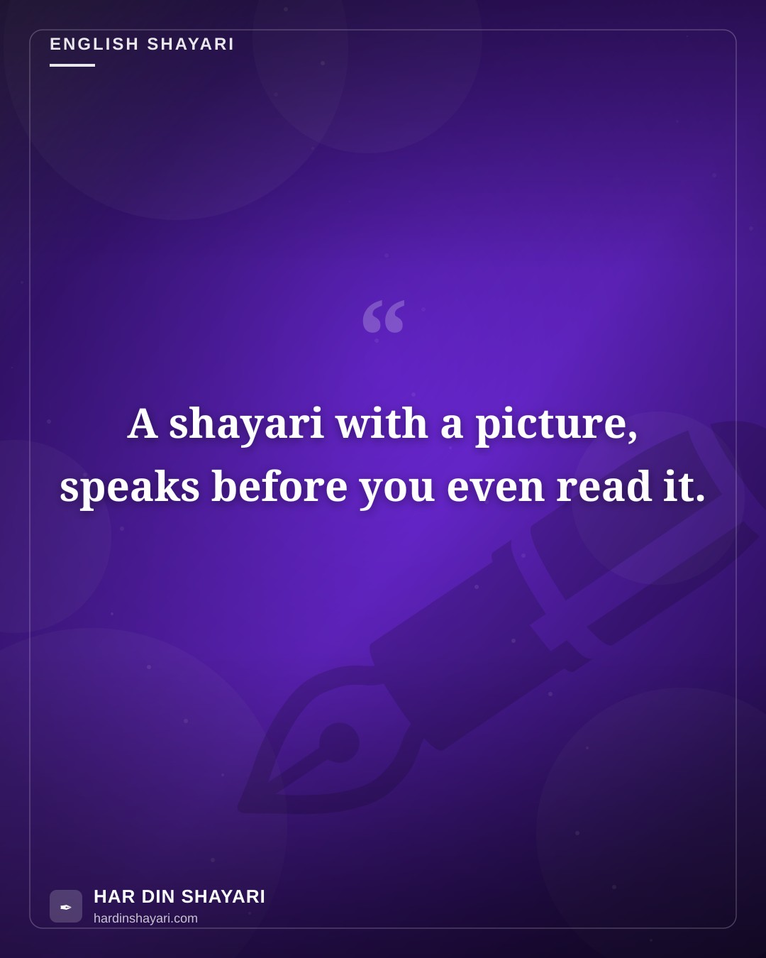 Shayari Pic English