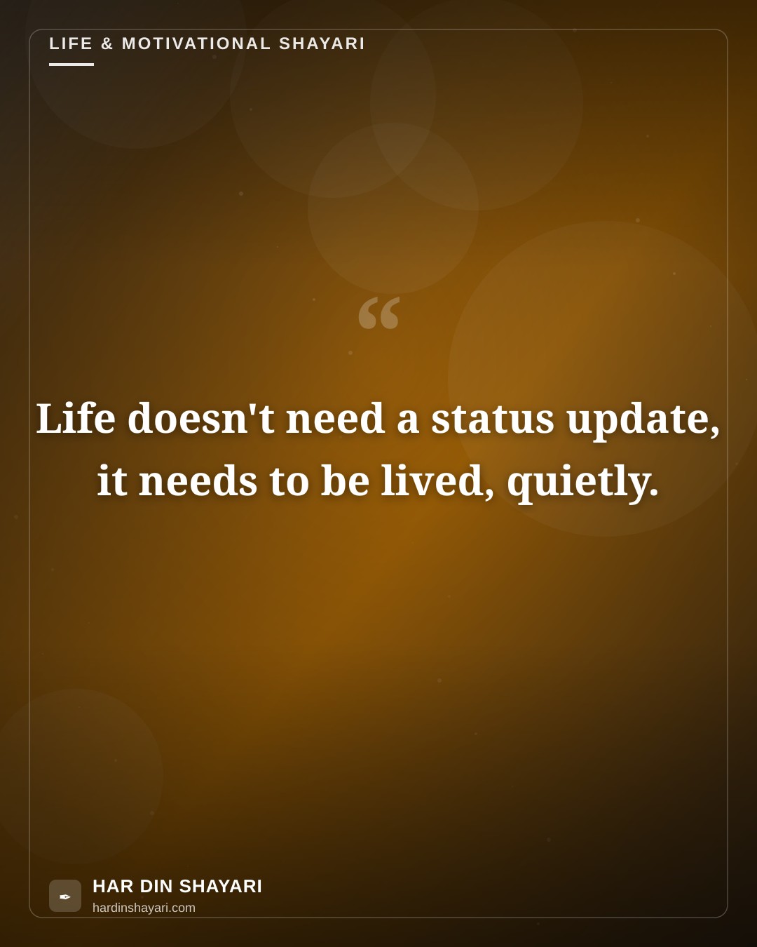 Life Shayari in English Status