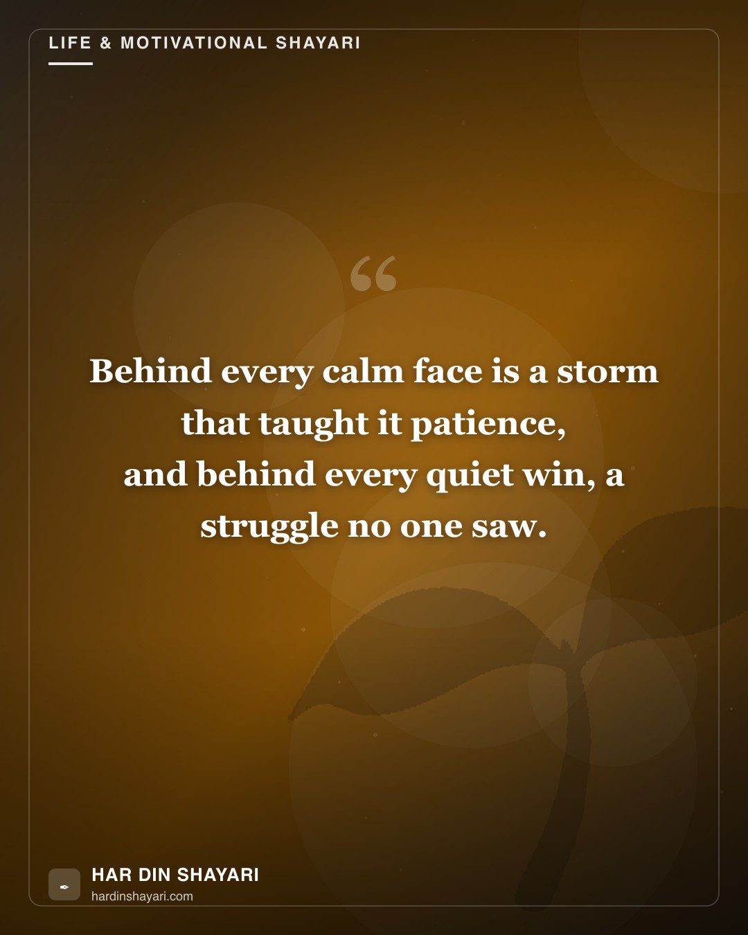 Struggle Shayari in English