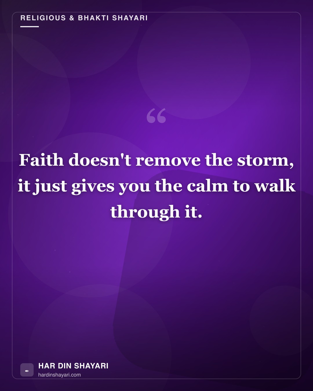 God Quotes Shayari in English