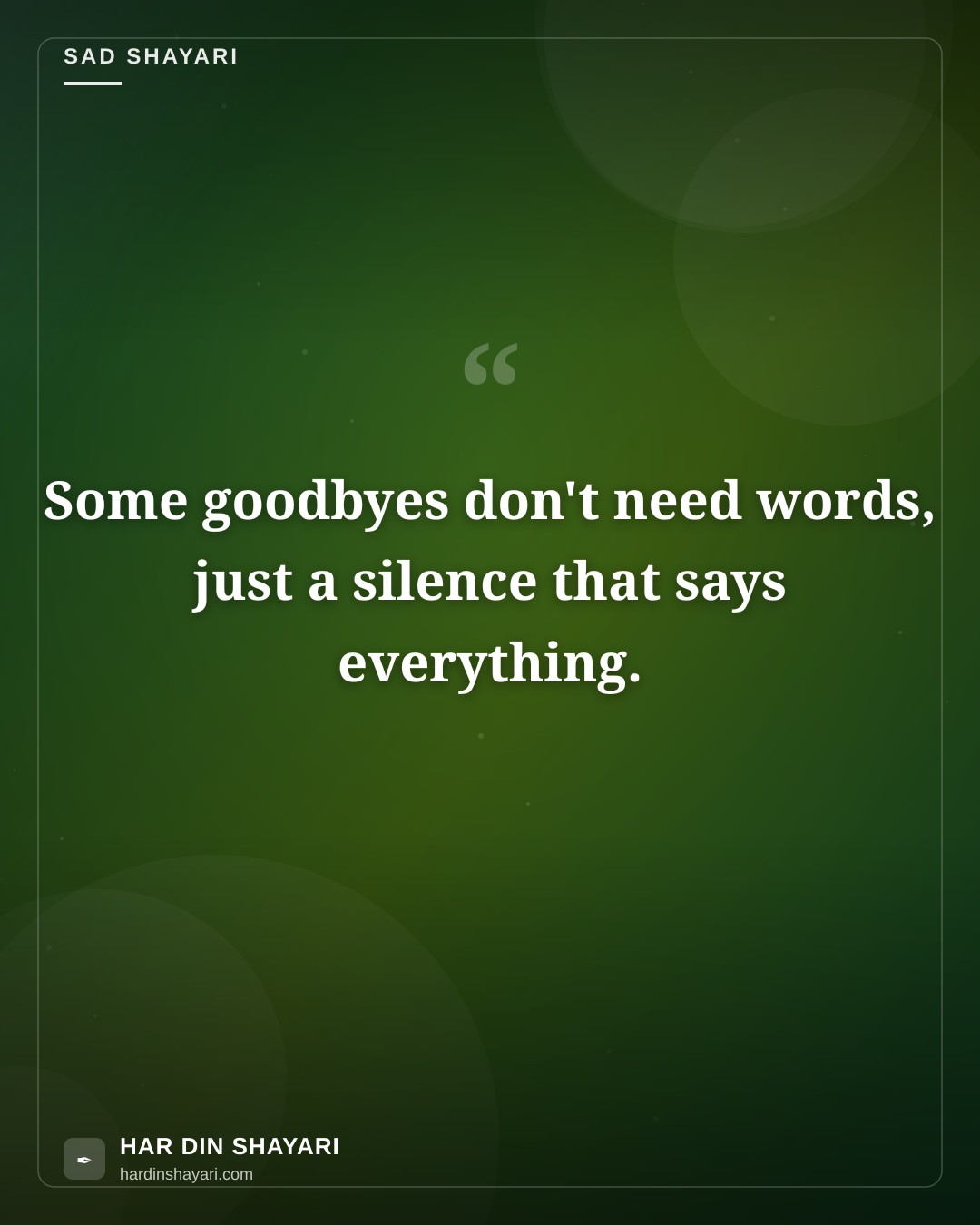 Sad Shayri English