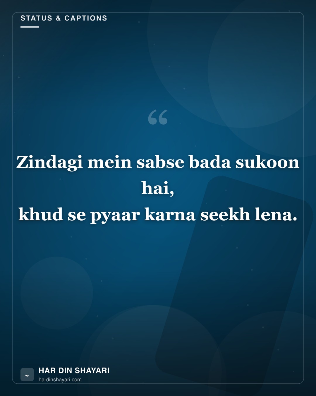 FB Status Hindi in English (Hinglish)