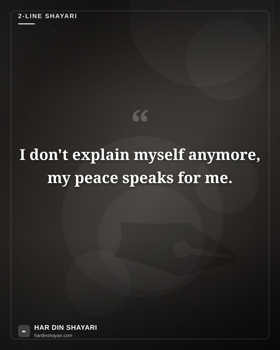 2 Line Shayari in English Attitude